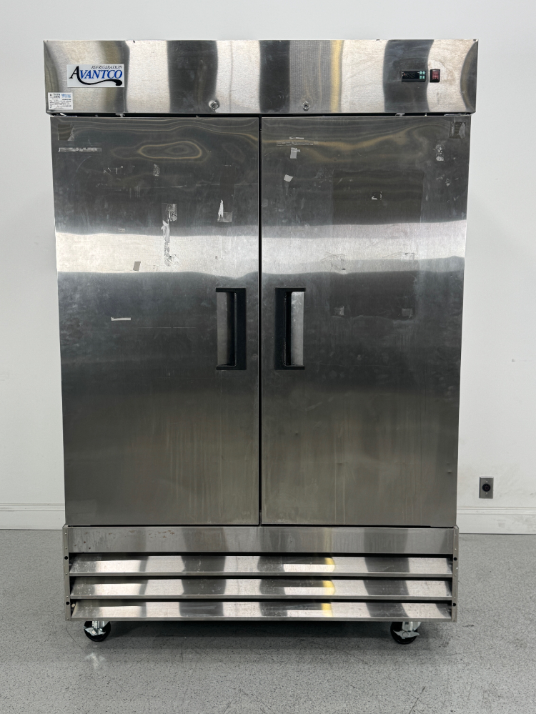 Image of Avantco Double Door Reach In Refrigerator